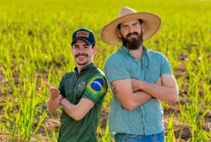 Primos de Morro Agudo conquistam seguidores com humor sobre impacto da tarifa do agro