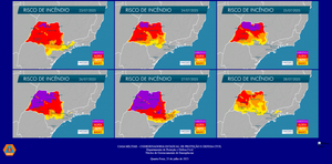 Noroeste paulista entra em estado de emergência por risco máximo de incêndios florestais
