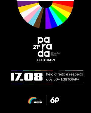 Arco-Íris lança semana de atividades e confirma Parada LGBTQIAPN+ para 17 de agosto em Ribeirão Preto