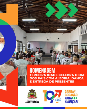 Baile e homenagens marcam comemoração do Dia dos Pais em Jaboticabal