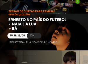 Biblioteca Municipal de Santa Rosa de Viterbo terá sessões gratuitas de cinema infantil entre 25 e 29 de agosto