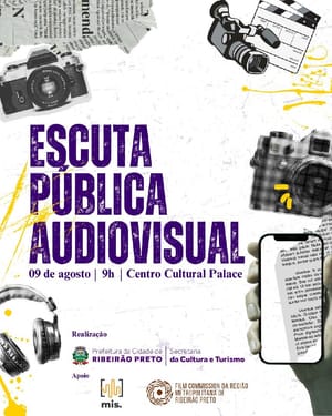 Cultura em diálogo: Prefeitura promove escuta pública com o setor audiovisual