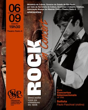 Orquestra Sinfônica de Ribeirão Preto leva clássicos do rock ao Theatro Pedro II em setembro