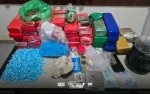 Perseguição em Sertãozinho termina com prisão e apreensão de 30 kg de drogas