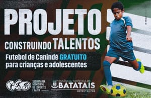 Prefeitura de Batatais lança projeto ‘Construindo Talentos’ com aulas de futebol de Canindé