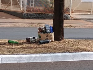 Sertãozinho reforça proibição de descartes nos canteiros e avisa sobre multas e riscos à saúde