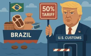 Tarifa de 50% dos EUA já reduz vendas e obriga empresas da região a redirecionar exportações