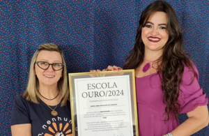 Escola municipal de Batatais recebe Selo Ouro e R$ 37 mil por desempenho no Alfabetiza Juntos