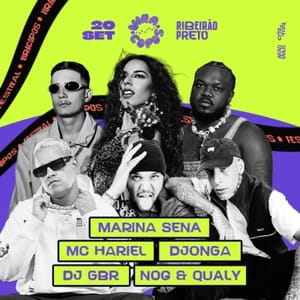 Festival Vira Copos chega a Ribeirão Preto no sábado com Marina Sena, Djonga e MC Hariel