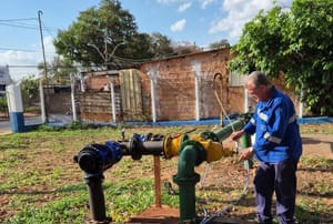 Saerp inicia testes para reduzir faltas de água na zona Norte de Ribeirão Preto