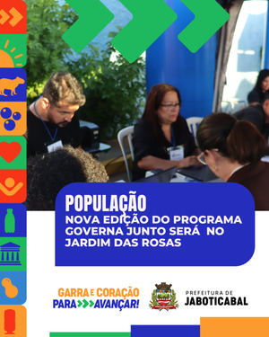 Jaboticabal leva serviços públicos e cultura ao Jardim das Rosas com nova edição do Governa Junto