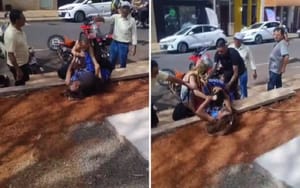 Agente grávida é agredida por mãe e filha após notificação por estacionamento em Jaboticabal