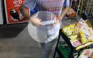 Depósito de bebidas é assaltado à noite no Diva Tarlá; câmeras registram dupla armada