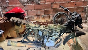 GCM apreende moto desmontada e peças em imóvel na zona Oeste de Ribeirão Preto