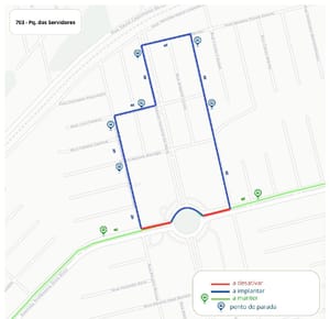 Linha 703 terá itinerário estendido a partir de 17 de setembro para atender avenida Nelson Ferreira de Melo