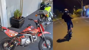 Polícia apreende motos usadas por criança em manobras perigosas nas ruas de Sertãozinho