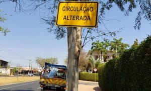 RP Mobi alerta para mudança de sentido em rua da zona Sul