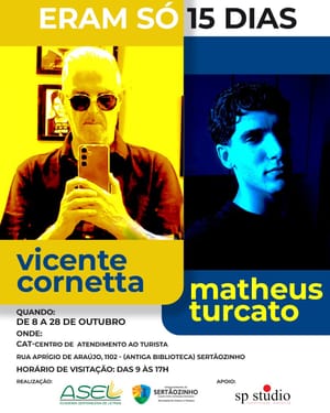 Exposição inspirada em livro sobre a pandemia será inaugurada em Sertãozinho nesta quarta