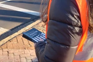 RP Mobi realiza ação educativa no terminal central e aborda 385 pessoas sobre segurança na travessia