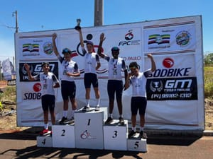 Ribeirão Preto domina sétima etapa da Copa São Paulo de ciclismo em Jardinópolis