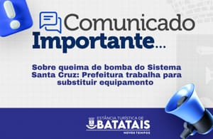 Queima de bomba no Sistema Santa Cruz deixa bairros de Batatais com abastecimento reduzido