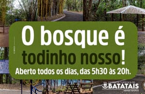 Bosque Dr. Alberto Gaspar Gomes reabre com nova infraestrutura e horário ampliado em Batatais