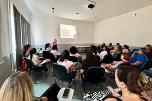 Servidoras da Saerp participam de roda de conversa sobre prevenção do câncer de mama