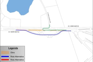 Trecho da Henri Nestlé será interditado por 15 dias a partir de sexta-feira para obras de drenagem