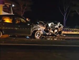 Colisão frontal na SP-326 mata um homem e deixa três feridos entre Barretos e Colômbia