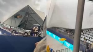 Tenda desaba em campeonato de beach tennis em Bonfim Paulista e deixa feridos