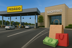 Pedágio, novo shopping e comércio: quanto custam seus deslocamentos e compras?