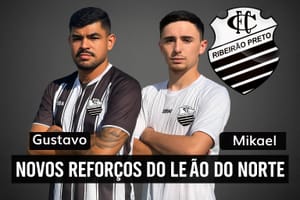 Comercial anuncia atacantes Mikael e Gustavo para disputa da Série A4 de 2026