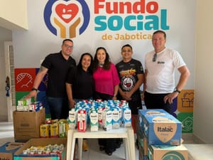 Fundo Social de Jaboticabal recebe mais de 500 litros de leite arrecadados em evento local