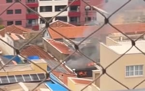 Incêndio consome residência no Jardim Paulista; fogo foi controlado pelos Bombeiros