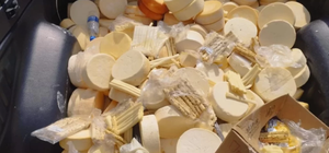 Vigilância Sanitária apreende cerca de 120 kg de queijos sem certificação no Mercadão de Ribeirão Preto