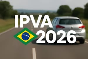 Governo divulga calendário do IPVA 2026