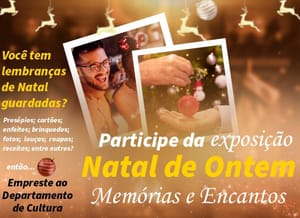 Santa Rosa de Viterbo abre chamada para empréstimo de objetos na exposição 'Natal de Ontem'