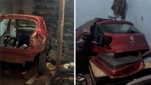 Guarda encontra carro usado no homicídio do influenciador 'Gigante do Grau' em oficina de Ribeirão Preto