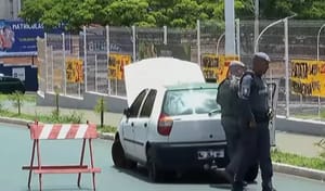 Perseguição na avenida Caramuru termina em acidente; motorista foi detido em Ribeirão Preto