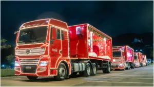 Caravana de Natal da Coca‑Cola retorna a Ribeirão Preto neste fim de semana; veja roteiros e horários