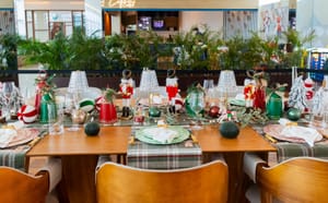 Exposição no RibeirãoShopping traz novas ideias para mesas de Natal até 26 de dezembro