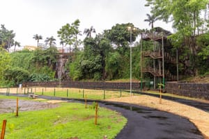 Parque Roberto de Mello Genaro é interditado após deslizamento de rochas