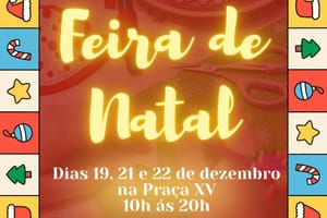 Feira de Natal na Praça XV reunirá artesãos de Ribeirão Preto em três dias de venda
