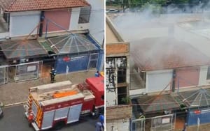 Princípio de incêndio em ar-condicionado deixa técnico intoxicado e suspende atendimentos do Hemocentro em Ribeirão Preto