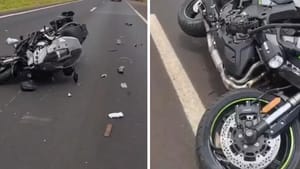 Colisão entre moto e caminhão na SP-322 em Bebedouro deixa um morto e um ferido grave