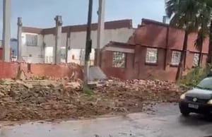 Temporal em Franca derruba telhado de antiga fábrica; um trabalhador morreu e outros dois foram feridos