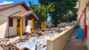 Sertãozinho reinicia obra de ampliação em creche do Alto do Ginásio