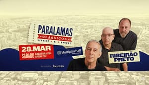 Os Paralamas do Sucesso trazem 'Paralamas Clássicos' a Ribeirão Preto em março