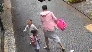 Câmeras registram mãe agredindo filha no calçadão de Franca; caso é investigado pela Polícia Civil