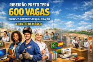 Ribeirão Preto terá 600 vagas em cursos gratuitos de qualificação a partir de março